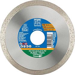 Foto van Pferd 68000011 dg fl psf diamanten doorslijpschijf diameter 115 mm 1 stuk(s)