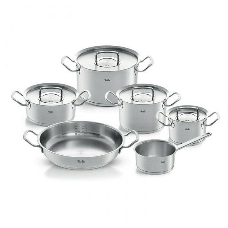 Foto van Fissler originalprofi collection - pannenset - gratis serveerpan - 6-delig