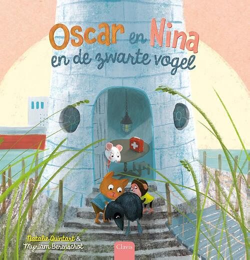 Foto van Oscar en nina en de zwarte vogel - natalie quintart - hardcover (9789044847406)