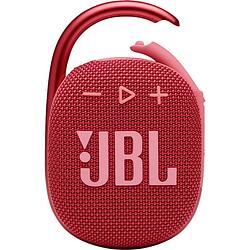 Foto van Jbl bluetooth speaker clip 4 (rood)