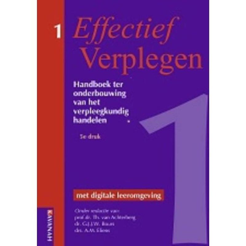 Foto van Effectief verplegen 1 / 1 - effectief ve