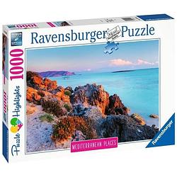 Foto van Puzzle 1000 p - mediterranean greece (puzzle highlights)