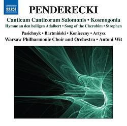 Foto van Penderecki: canticum canticorum salomonis - cd (0747313248179)