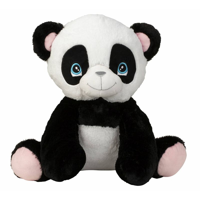 Foto van Panda beer knuffel van zachte pluche - speelgoed dieren - 40 cm - knuffeldier