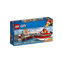 Foto van Lego city fire brand aan de kade 60213