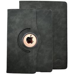 Foto van Hem silky black ipad hoes geschikt voor ipad 10 (2022) - 10.9 inch draaibare autowake cover - met stylus pen