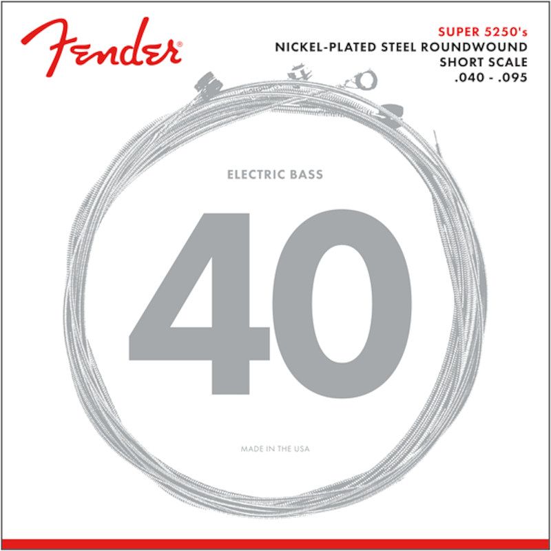 Foto van Fender 5250xl super 5250's nickel plated steel roundwound snaren voor elektrische bas