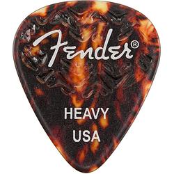 Foto van Fender wavelength picks 351 heavy shell plectrumset (6 stuks)