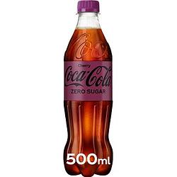 Foto van Cocacola zero sugar flavours cherry 500ml bij jumbo