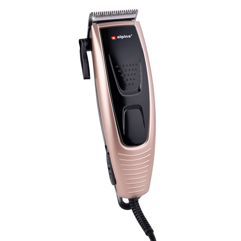 Foto van Alpina tondeuseset haartrimmer - trimmer baard - 4 opzetkammen - 8 accessoires