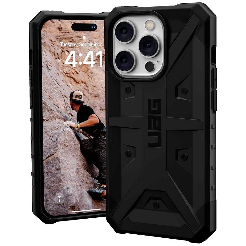 Foto van Urban armor gear pathfinder case apple iphone 14 pro zwart