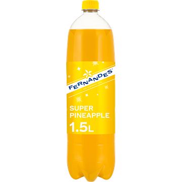 Foto van Fernandes super pineapple sparkling lemonade 1, 5l bij jumbo