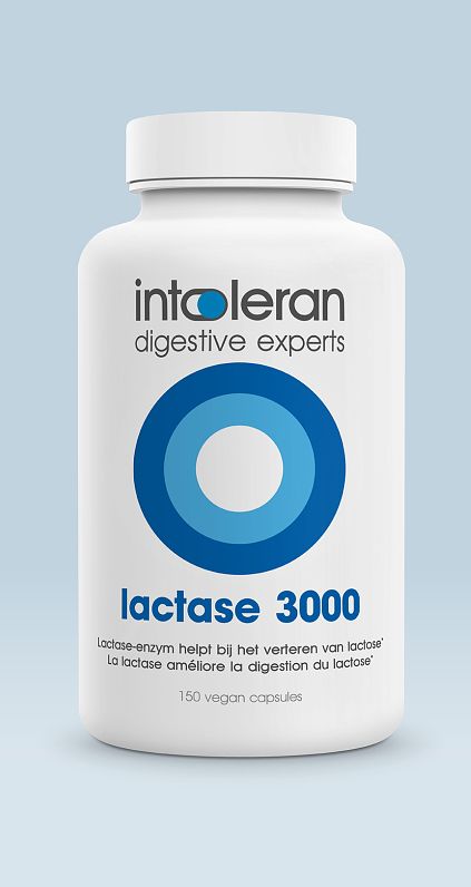 Foto van Intoleran lactase 3000 capsules