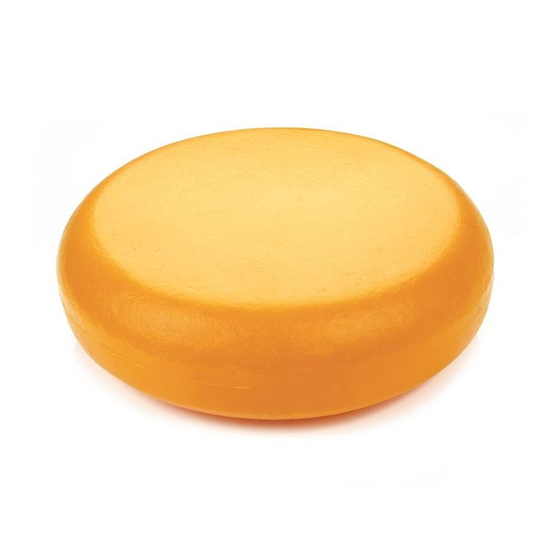Foto van Cheese replica gouda, 12kg, high, light yellow