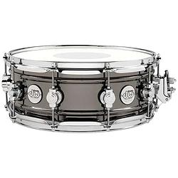 Foto van Dw drums design series black nickel brass 14 x 5.5 inch snaredrum