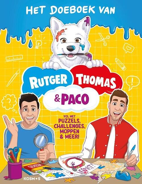 Foto van Het doeboek van rutger, thomas en paco - rutger vink, thomas van grinsven - paperback (9789043927505)