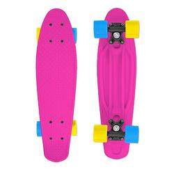 Foto van Street surfing - fizz fun skateboard - 60 cm - roze