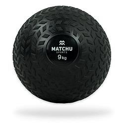 Foto van Matchu sports slam ball 9kg - zwart - rubber