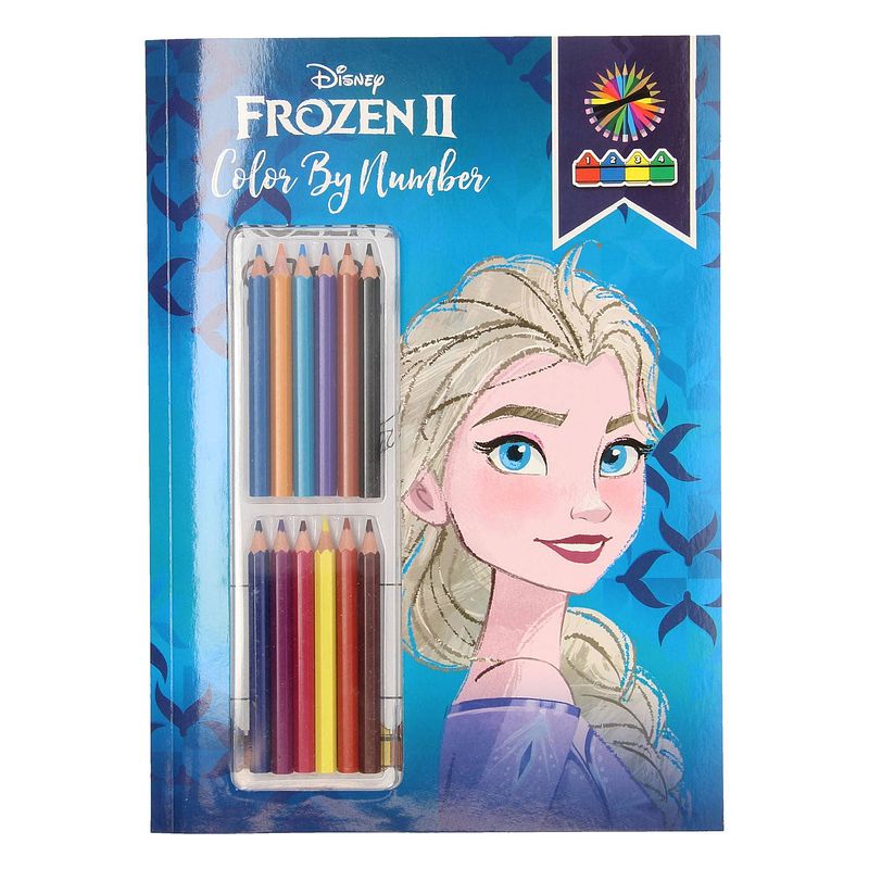 Foto van Boek specials nederland bv kleuren op nummer frozen