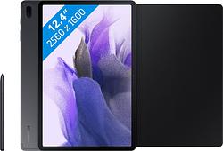 Foto van Samsung galaxy tab s7 fe 64gb wifi + book case zwart