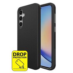 Foto van Just in case armor case voor samsung a15 4g/5g telefoonhoesje zwart