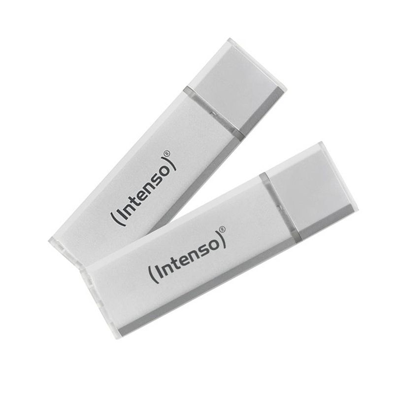 Foto van Intenso ultra line usb-stick 32 gb usb 3.2 gen 1 zilver 3531482