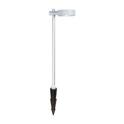 Foto van V-tac vt-11107-w buitenverlichting - meerpaallampen - ip65 - wit lichaam - 6 watt - 520 lumen - 3000k