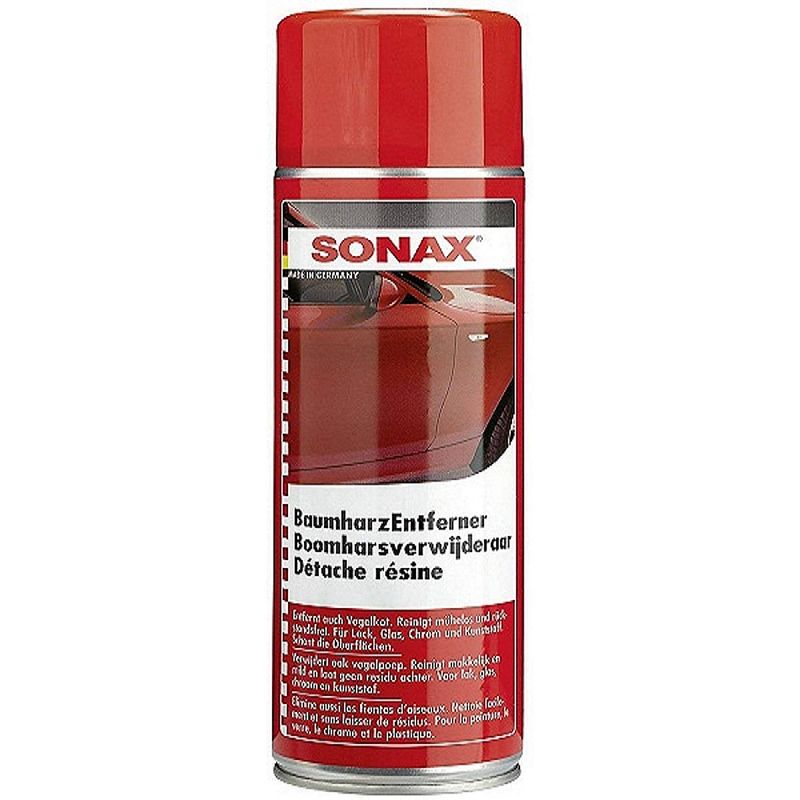 Foto van Sonax harsverwijderaar 400 ml aluminium rood