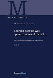 Foto van Koersen door de wet op het financieel toezicht - c.m. grundmann-van de krol - hardcover (9789462126763)