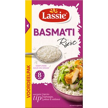 Foto van Lassie basmati rijst 750 g duurzaam bij jumbo