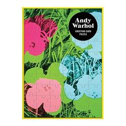 Foto van Andy warhol flowers greeting card puzzle - puzzel;puzzel (9780735367180)