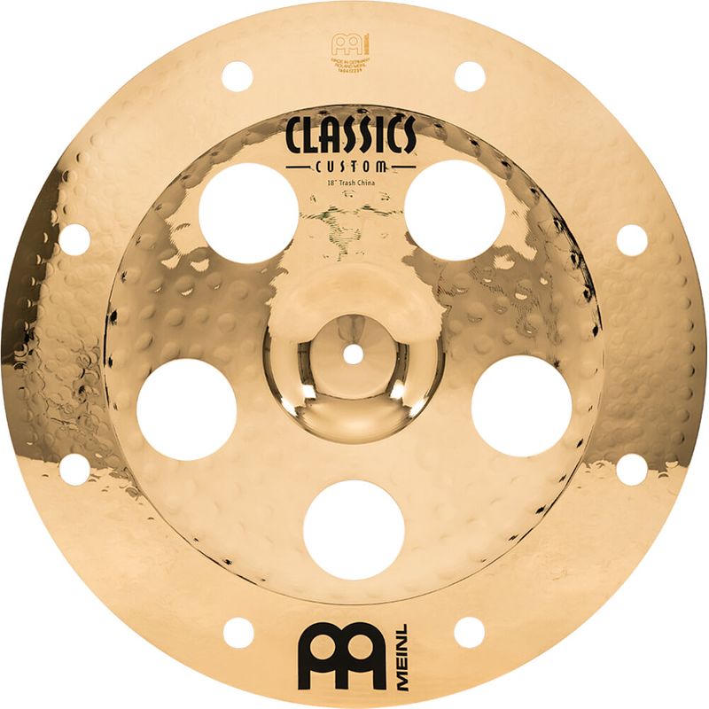 Foto van Meinl cc18trch-b classics custom trash 18 inch china bekken