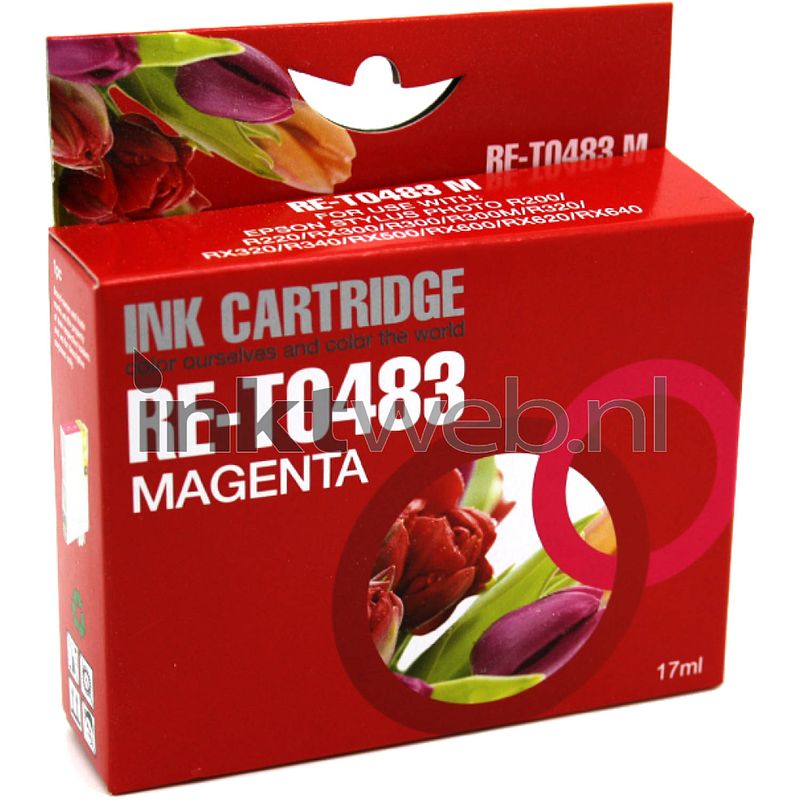 Foto van Huismerk epson t0483 magenta cartridge