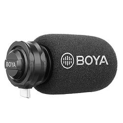 Foto van Boya professionele shotgun microfoon by-dm100 voor android usb-c