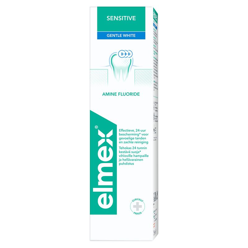 Foto van Elmex® sensitive gentle white tandpasta 75ml bij jumbo