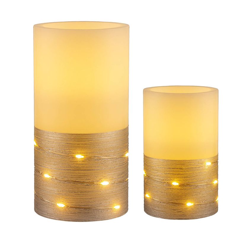 Foto van Pauleen led-kaarsen wax fairy lights - 2 stuks