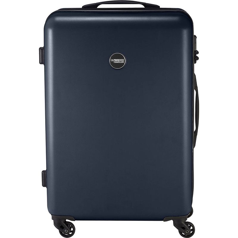 Foto van Princess traveller pt01 - reiskoffer - platinum navy - m - 67cm