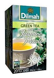 Foto van Dilmah groene thee jasmijn