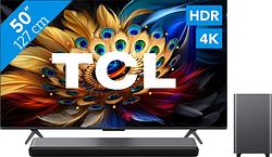 Foto van Tcl qled 50c61b (2024) + soundbar