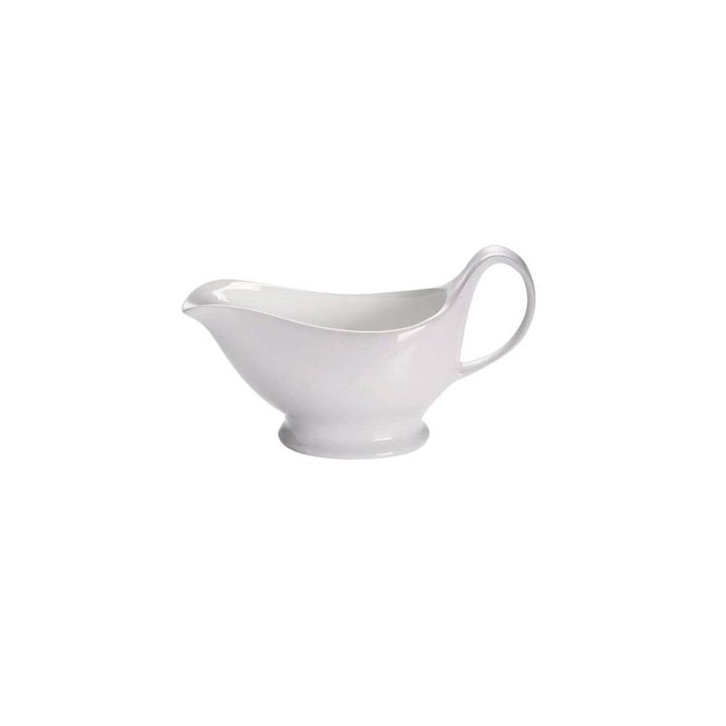 Foto van Maxwell & williams sauciere white basics round 23 cm / 400 ml