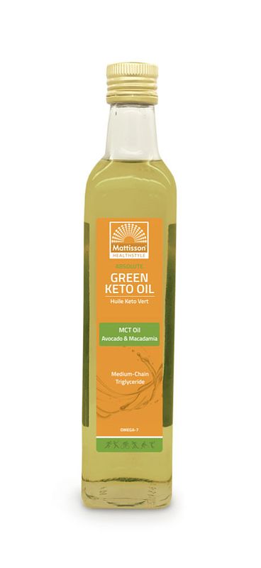 Foto van Mattisson healthstyle absolute green keto oil