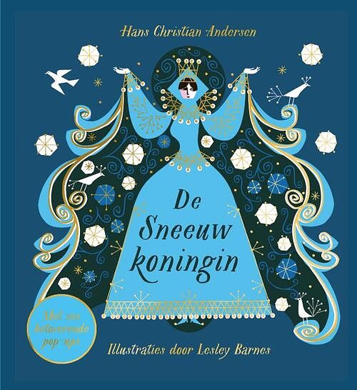 Foto van De sneeuwkoningin - hans christian andersen, lesley barnes - hardcover (9789060389782)