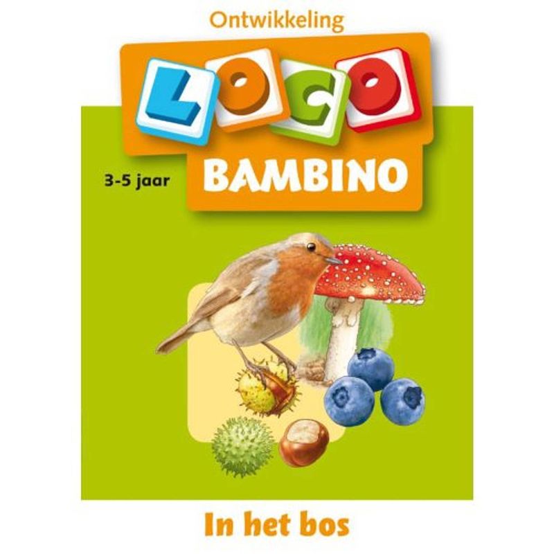 Foto van Bambino in het bos / ontwikkeling 3-5 jaar - loco