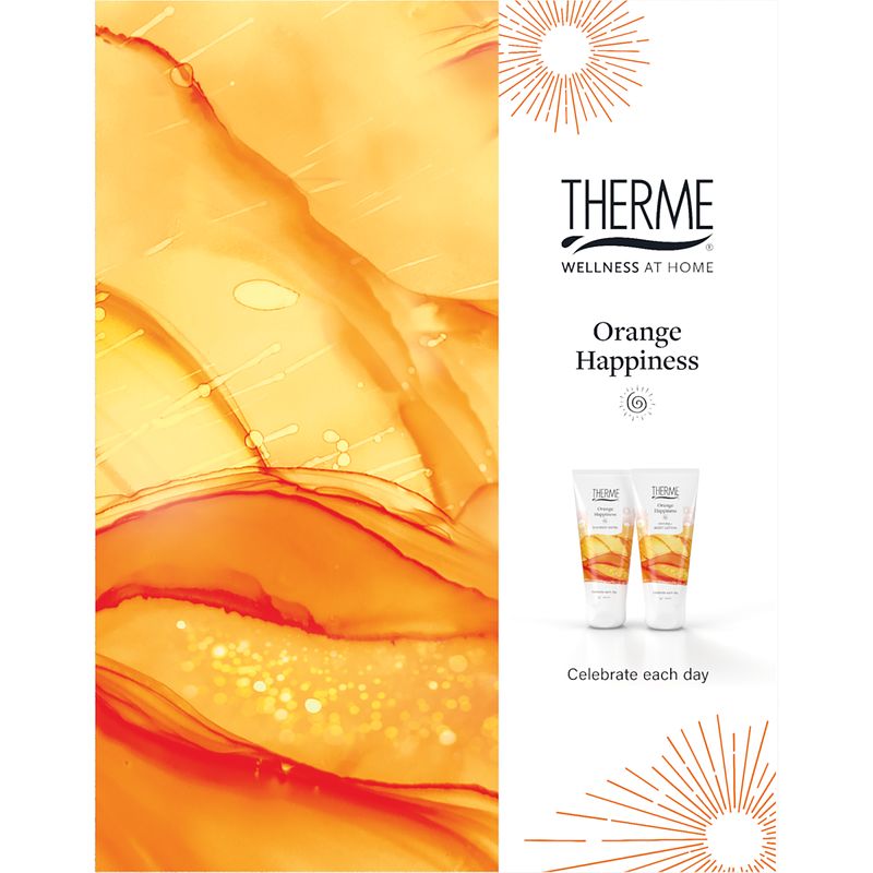 Foto van Therme orange happiness giftset