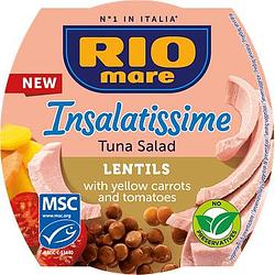 Foto van Rio mare insalatissime tuna salad lentils 160g bij jumbo