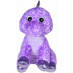 Foto van Free and easy knuffeldinosaurus junior 25 x 23 cm pluche paars