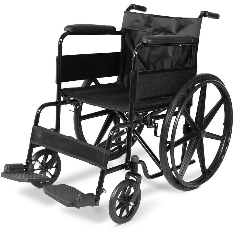 Foto van Dunimed opvouwbare lichtgewicht rolstoel premium plus