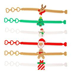 Foto van Lg-imports armbandjes kerst, set van 12