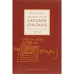 Foto van Inleiding tot de latijnse syntaxis / oefenboek