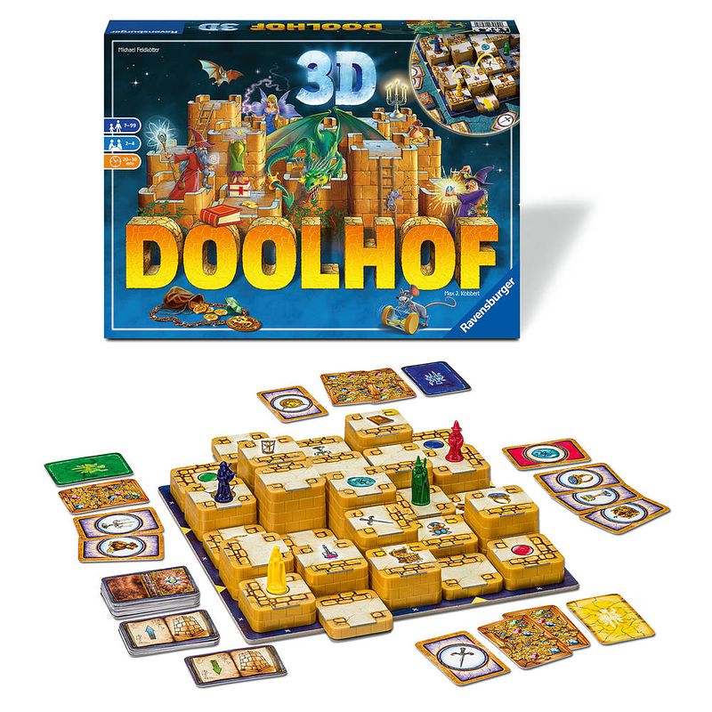 Foto van Ravensburger bordspel doolhof 3d